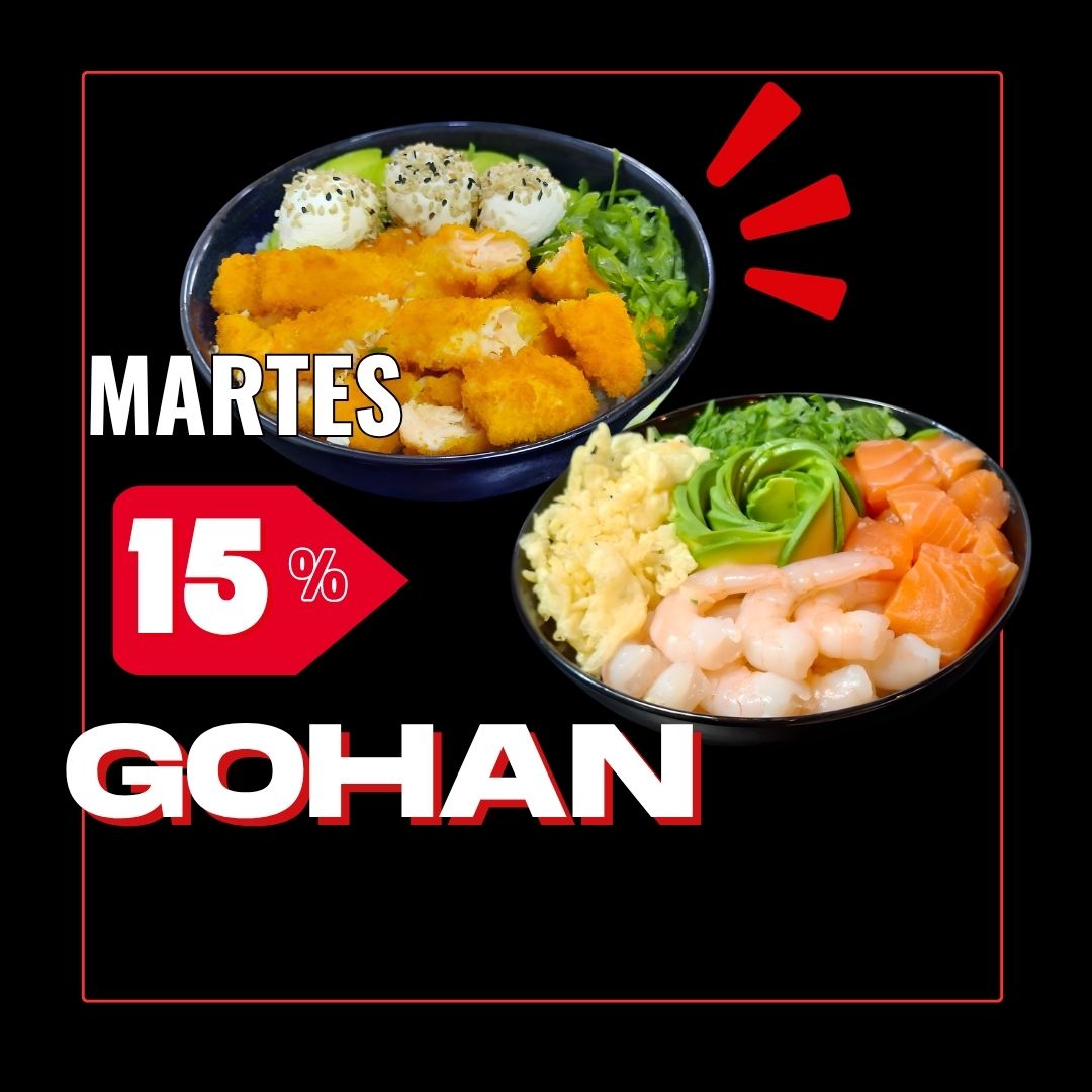 Oferta especial KeemSushi del Martes