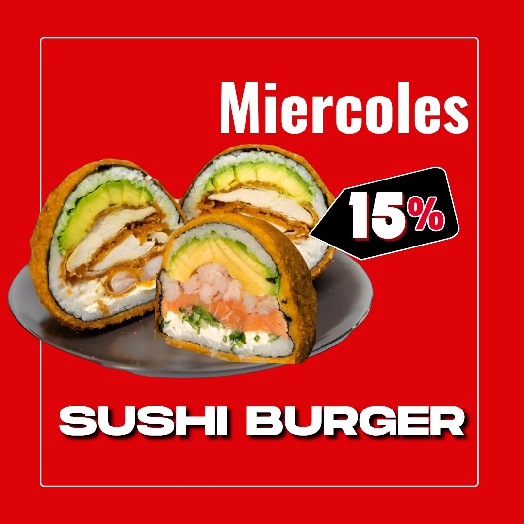Oferta especial KeemSushi del miércoles