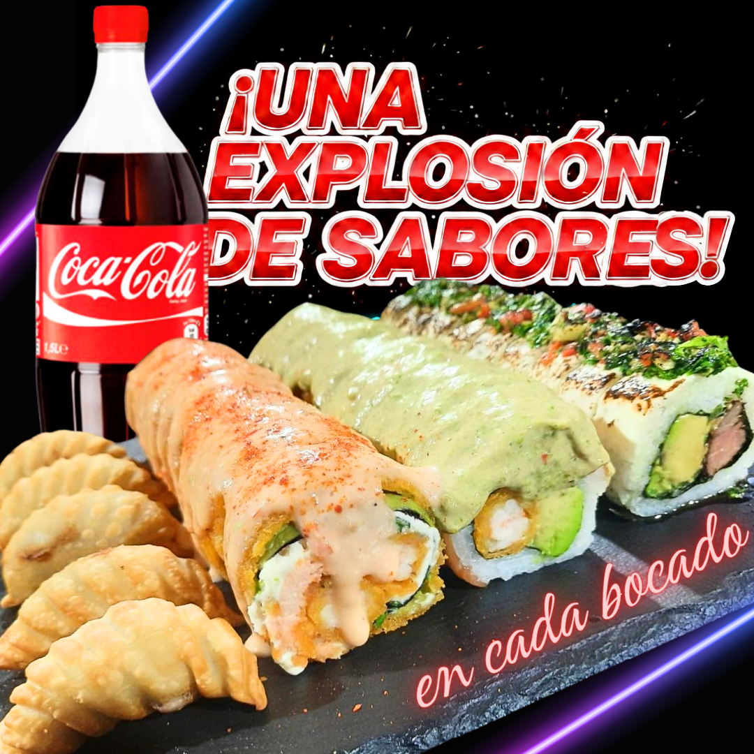 30 piezas full nikkei (1) Keem Sushi - Sushi San Miguel