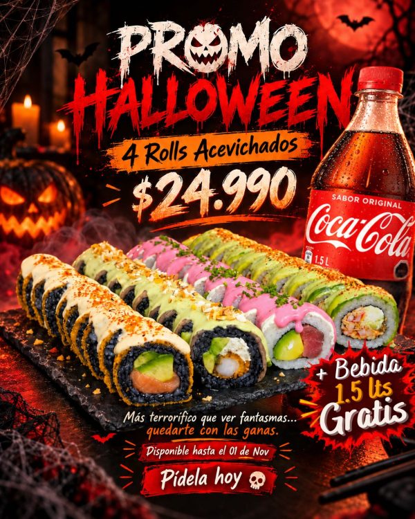 Promo Halloween (Acevichada)