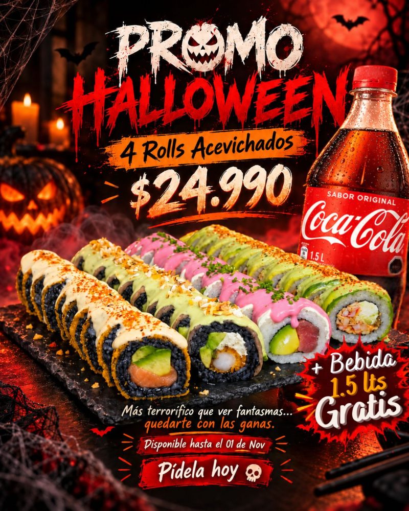 Promo Halloween (Acevichada)