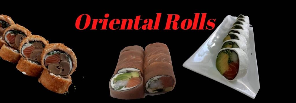 oriental roll-sushi sin arroz